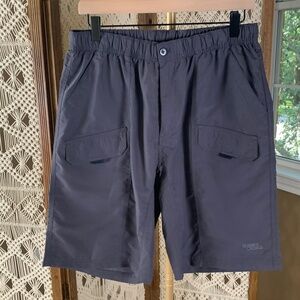 Guides Choice Shorts mens Large Gray Cargo lightweight hiking outdoor trail fish